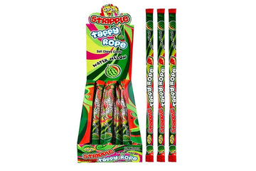 24 x Jojo Stripple Taffy Rope Watermelon 25g